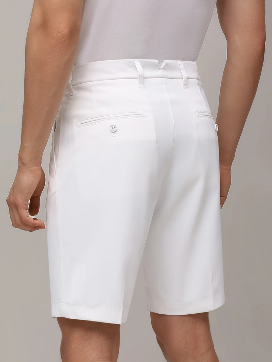 Шорты однотонные J.LINDEBERG GMPA12137/0000 Белый  Фото 3