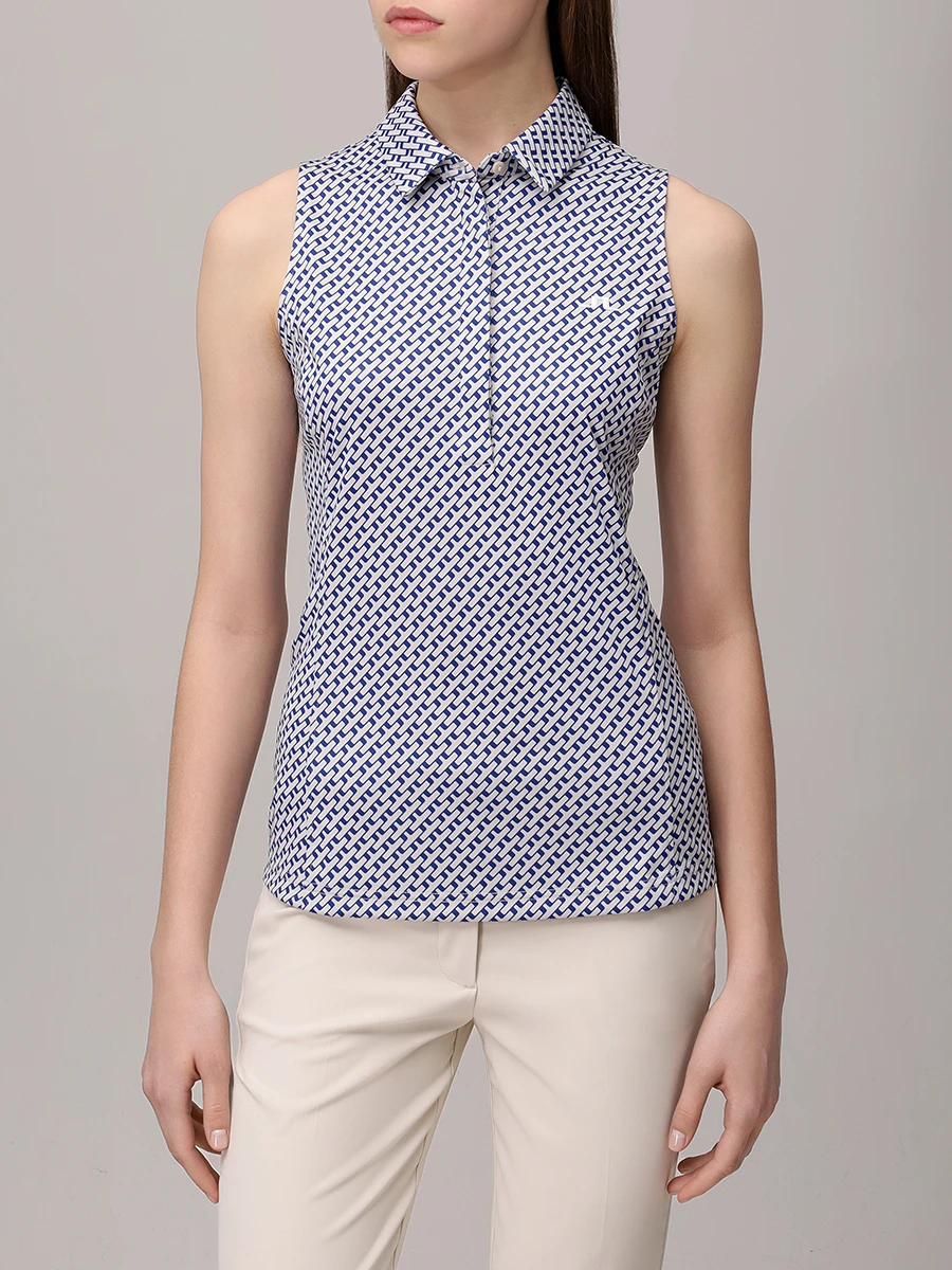 Топ с логотипом J.LINDEBERG GWJT11796/U252 Белый  Фото 4