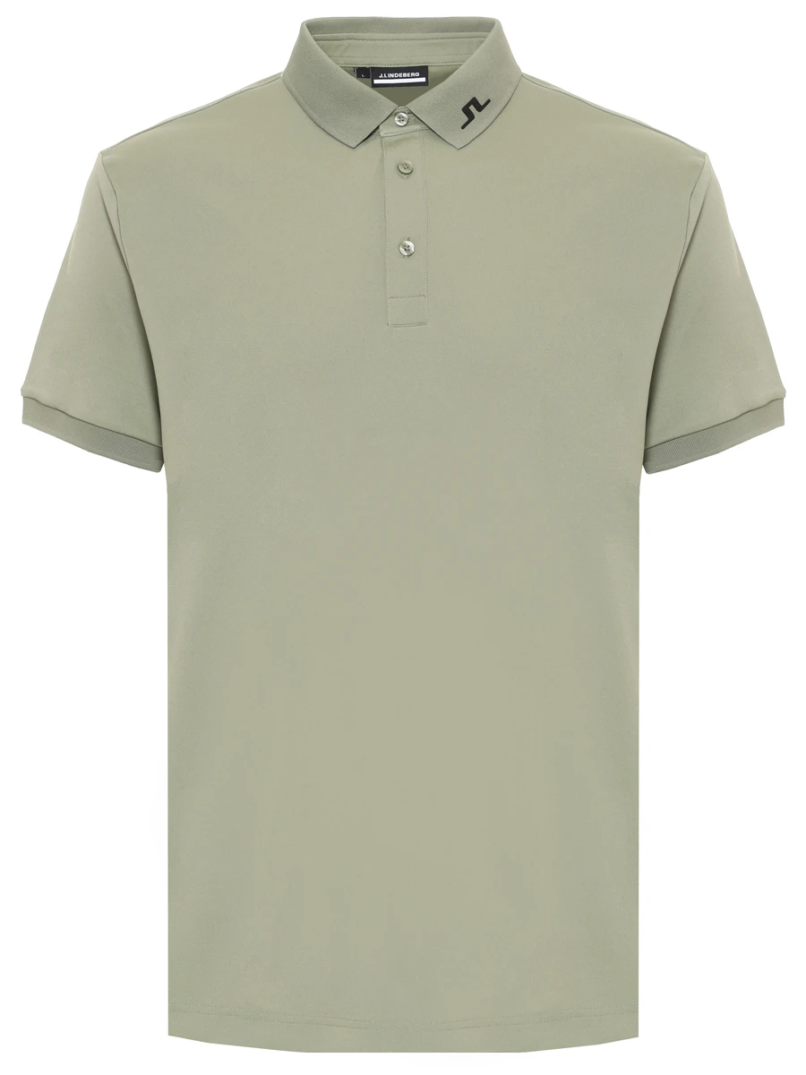 Поло с логотипом J.LINDEBERG GMJT11947/M523 Зеленый 