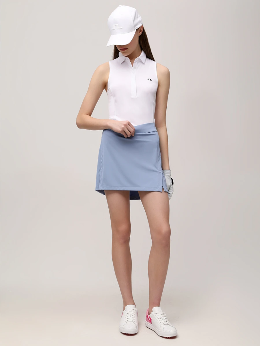 Юбка однотонная J.LINDEBERG GWSD11777/O539 Голубой  Фото 2