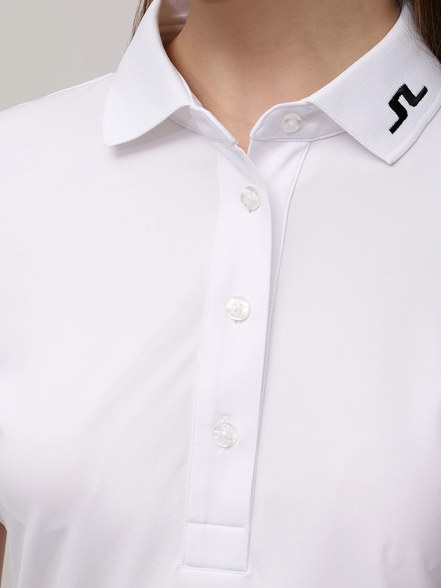 Поло с логотипом J.LINDEBERG GWJT06332/0000 Белый  Фото 5