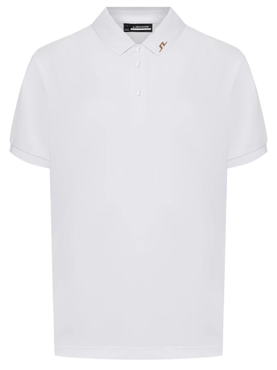 Поло с логотипом J.LINDEBERG GMJT11825/0000 Белый 