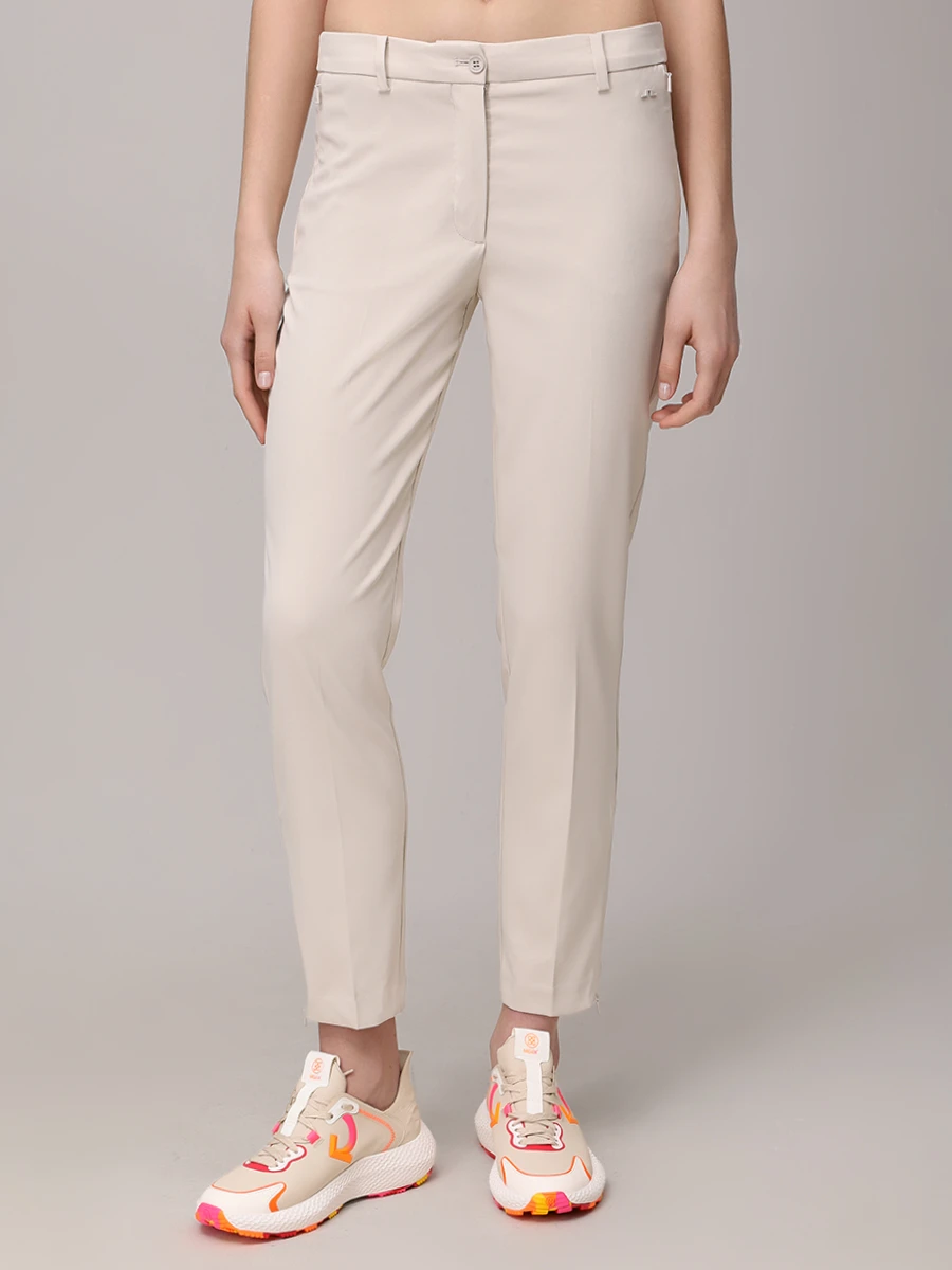 

Брюки однотонные, Кремовый, GWPA12272/U029