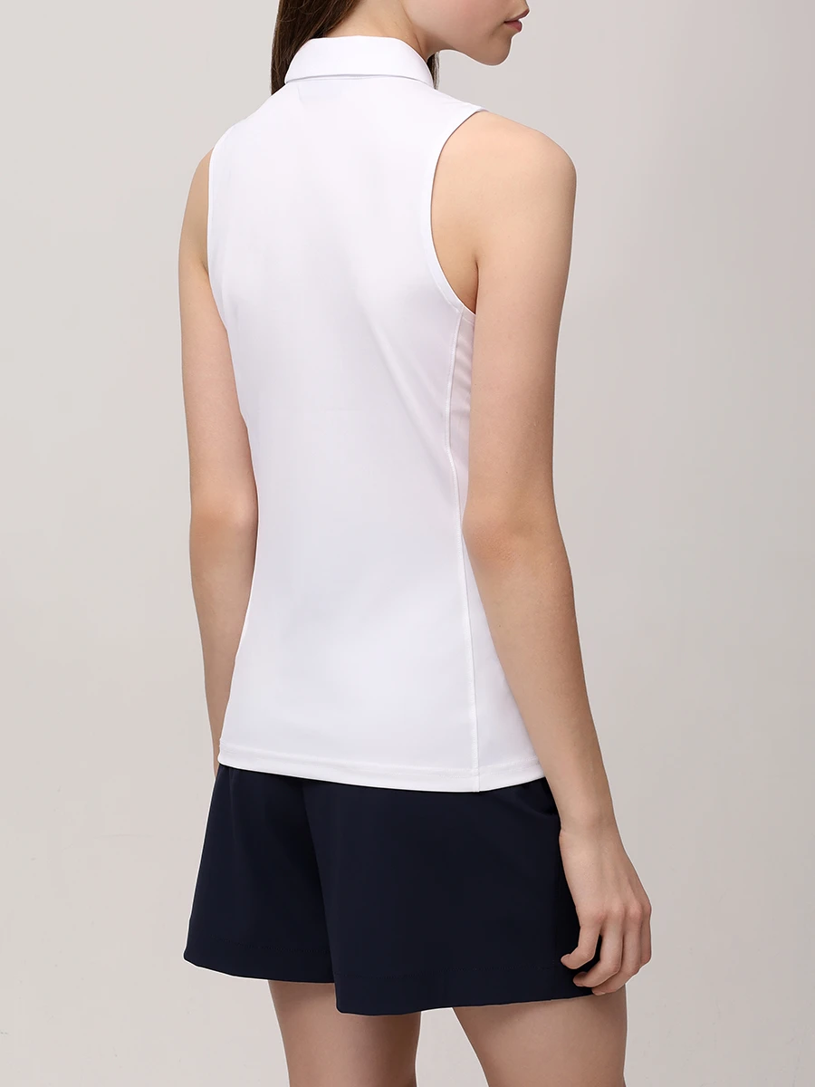 Поло с логотипом J.LINDEBERG GWJT11795/0000 Белый  Фото 3