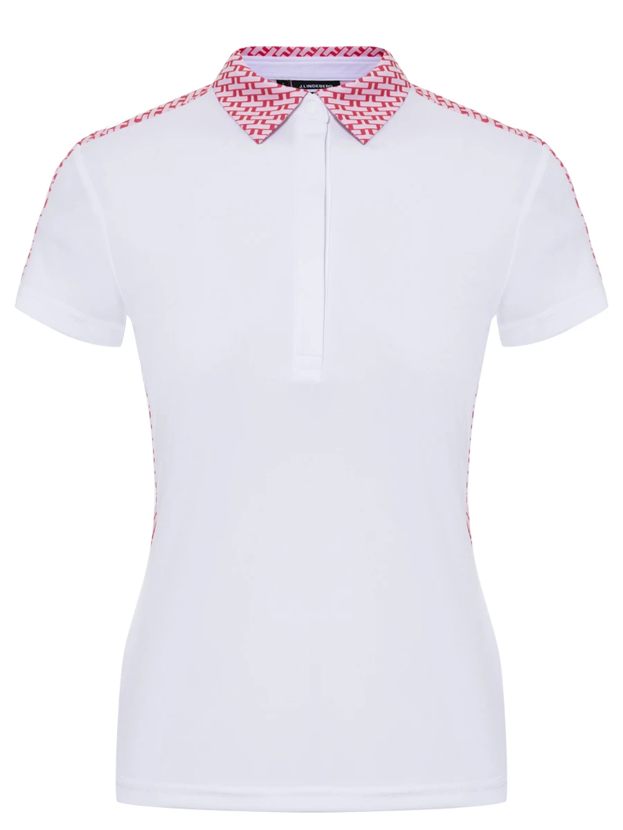 Поло с логотипом J.LINDEBERG GWJT14244/0000 Белый 