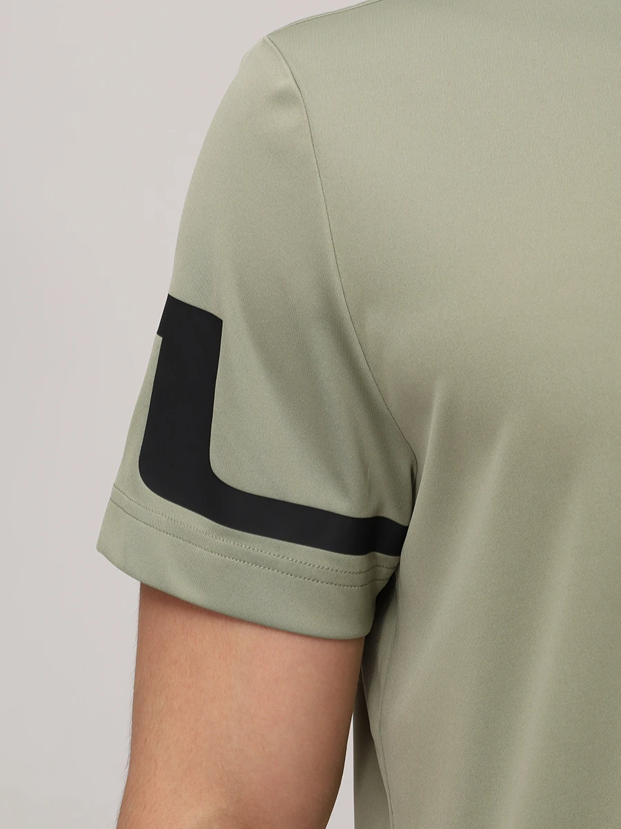 Поло с логотипом J.LINDEBERG GMJT14264/M311 Зеленый  Фото 5