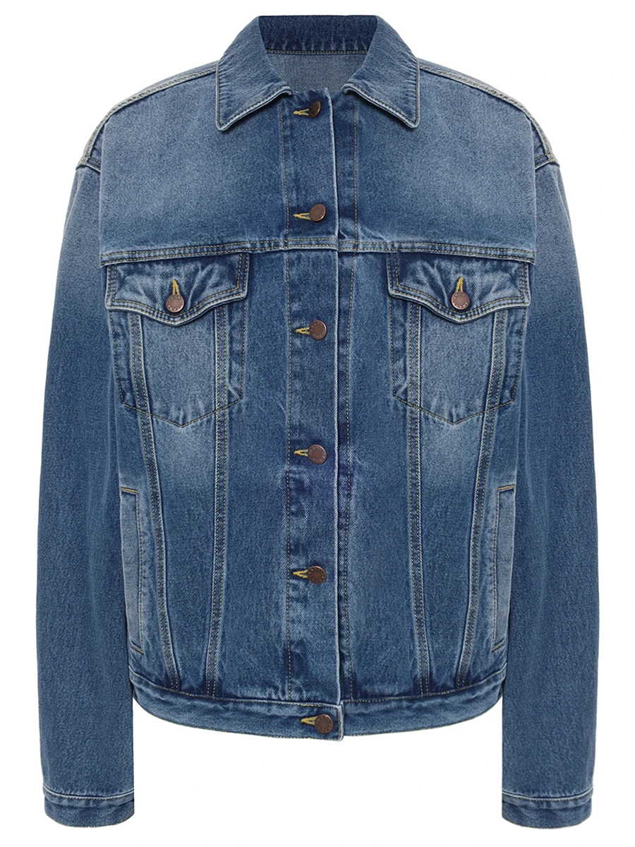 Куртка джинсовая PRADA GFB317SOOO16PK F0V3N Деним 