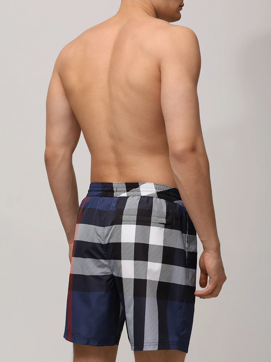 Шорты плавательные BURBERRY 8107273 A5805 Синий  Фото 3