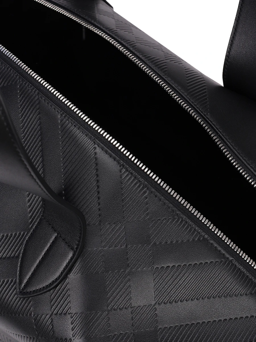 Сумка кожаная BURBERRY 8101923 A1189 Черный  Фото 4