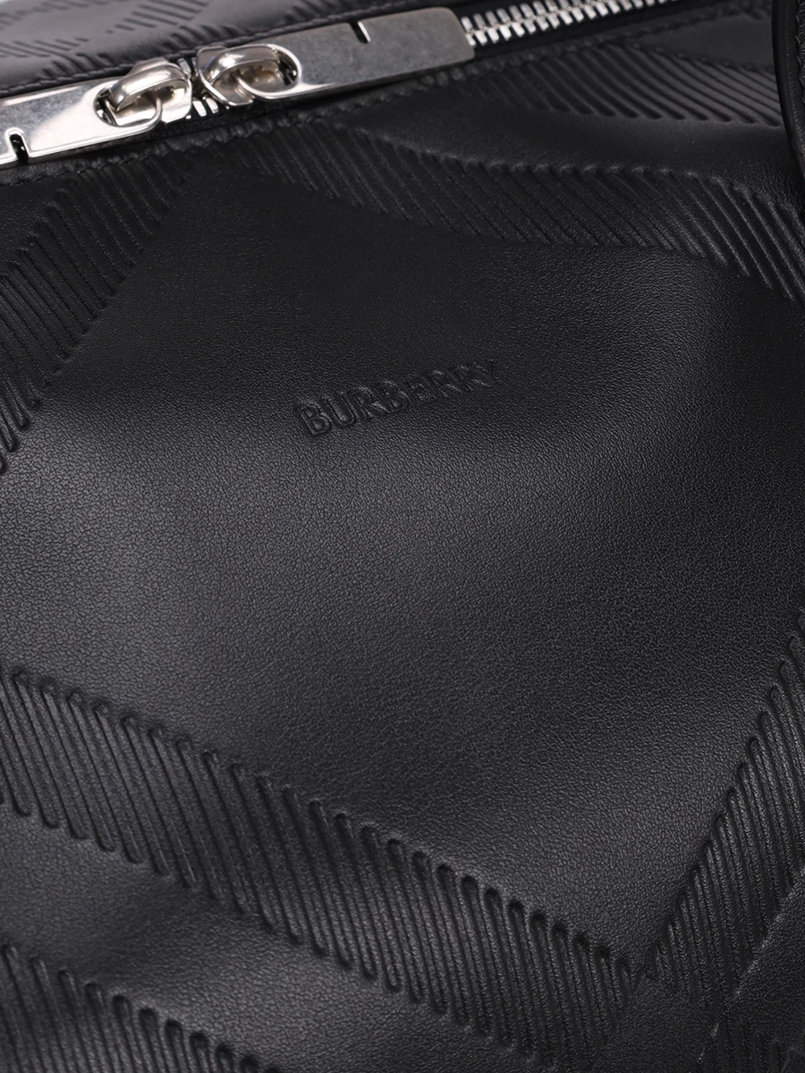 Сумка кожаная BURBERRY 8101923 A1189 Черный  Фото 5