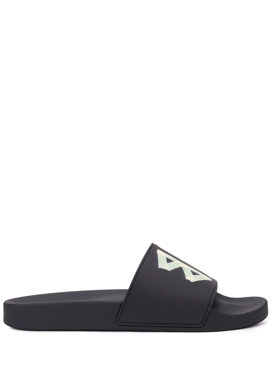 Шлепанцы резиновые BALENCIAGA 689031W1SA2 1090 Черный 