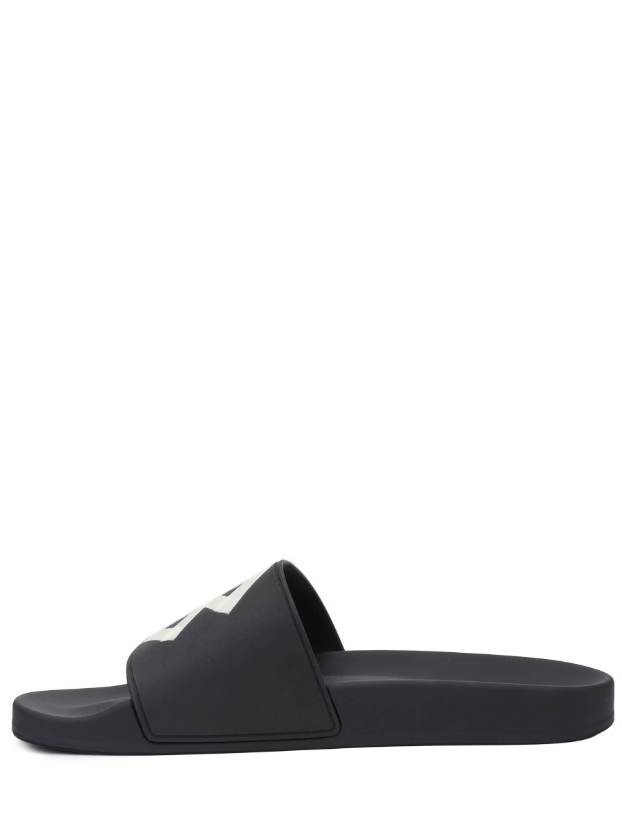 Шлепанцы резиновые BALENCIAGA 689031W1SA2 1090 Черный  Фото 3