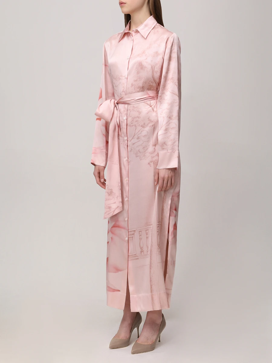 

Платье шелковое, Принт, D58357K0926E11