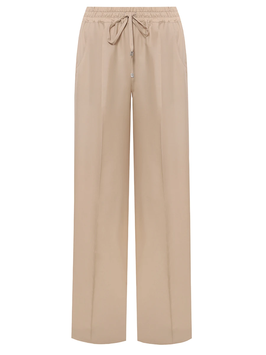 Брюки шелковые KITON D48122K0973E01 Бежевый 