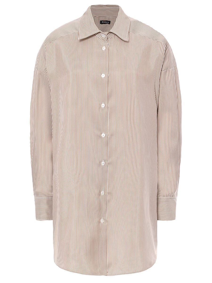 

Блуза шелковая, Бежевый, D51402K05T7101