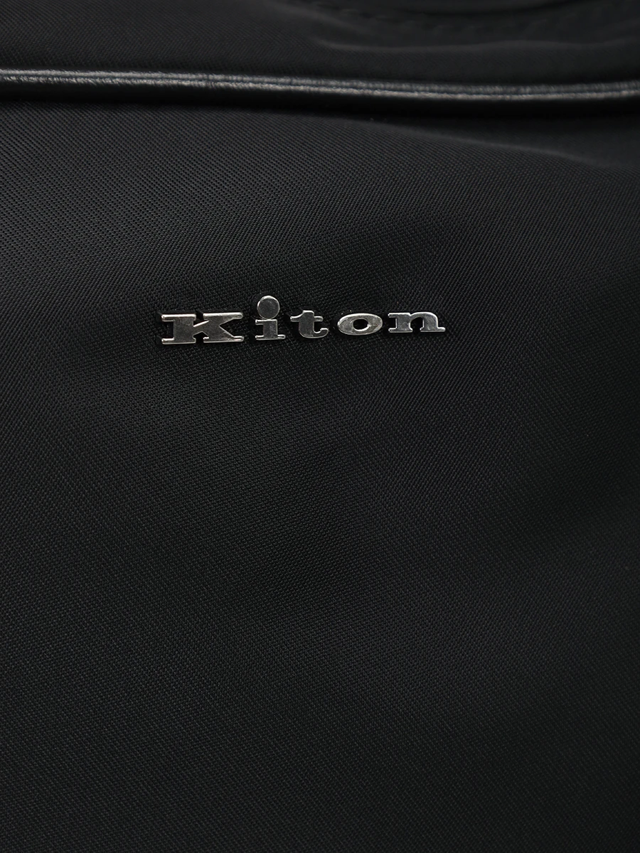 Сумка текстильная KITON UBA0081N0122101000 Черный  Фото 5