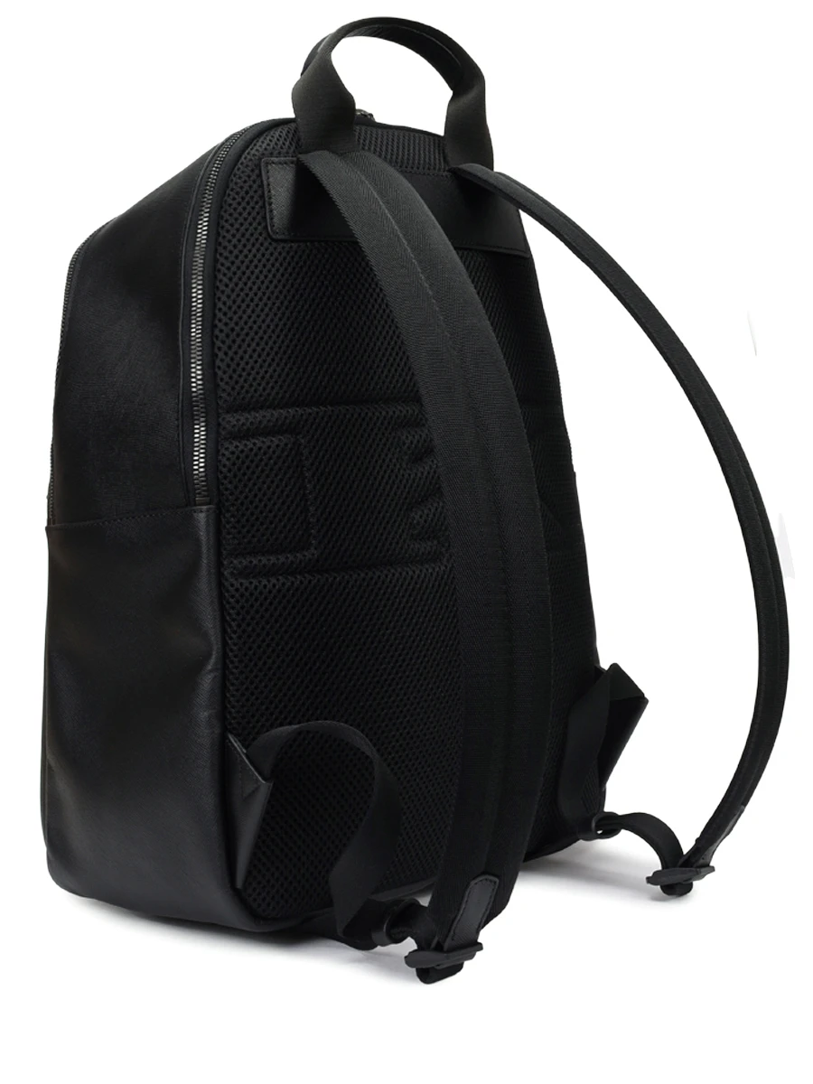 Рюкзак кожаный KITON UBA0114N0122808001 Черный  Фото 3