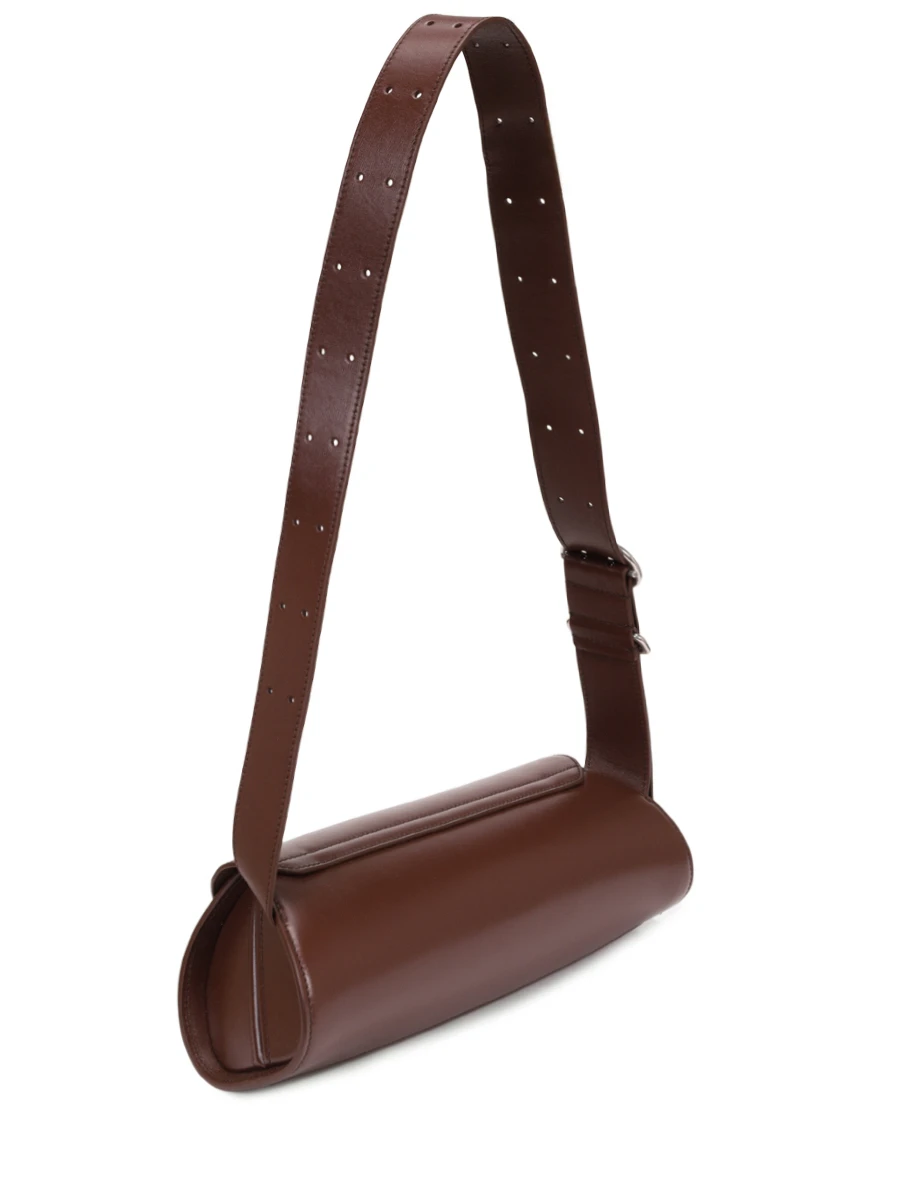 Сумка кожаная Cannolo JIL SANDER J07WD0023 P5355 205 Коричневый  Фото 3