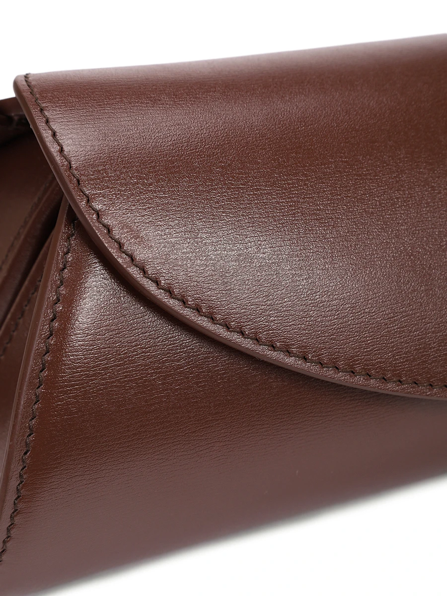 Сумка кожаная Cannolo JIL SANDER J07WD0023 P5355 205 Коричневый  Фото 5