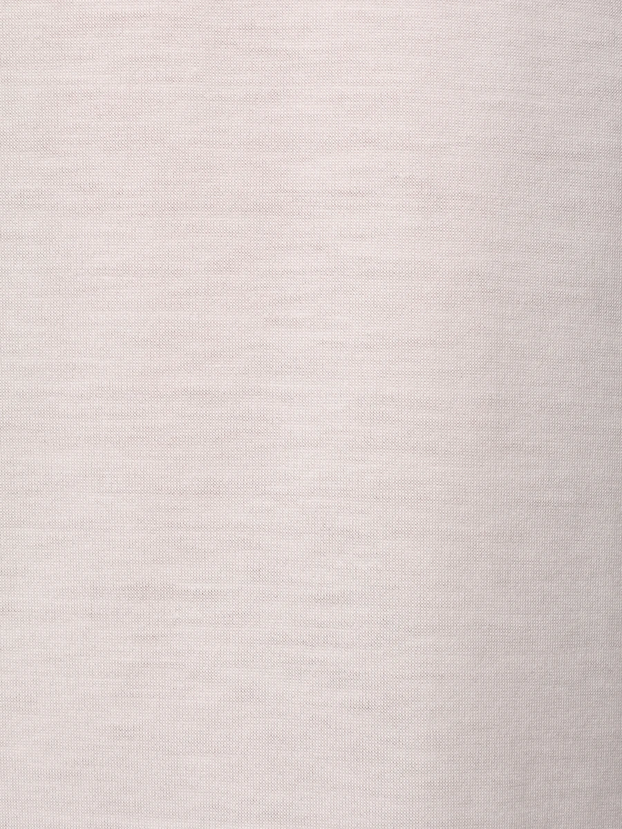 Футболка из шелка и хлопка COLOMBO TS00404/-/M0146-J0/00089 Кремовый  Фото 6