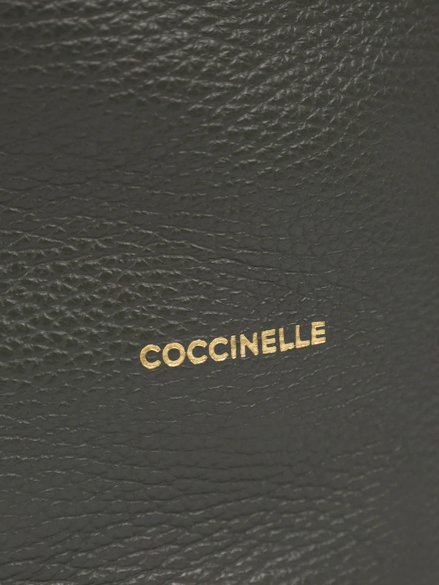 Сумка кожаная COCCINELLE E1 S4A 13 01 01/G28 Хаки  Фото 5