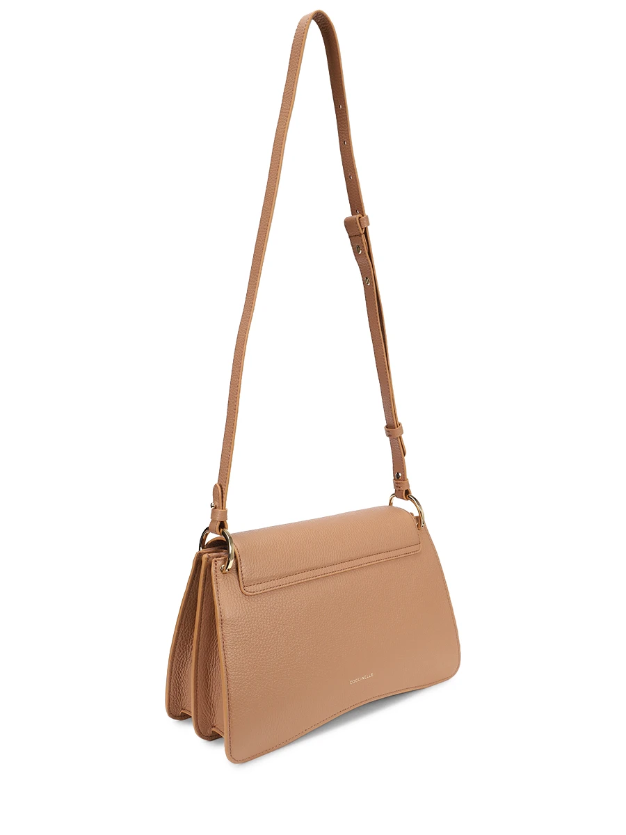 Сумка кожаная COCCINELLE E1 SSL 18 01 01/N71 Бежевый  Фото 3