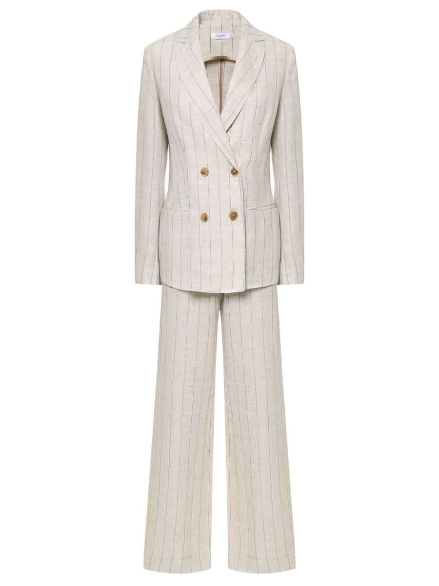 

Костюм льняной, Бежевый, GI2/KELL 46105 1