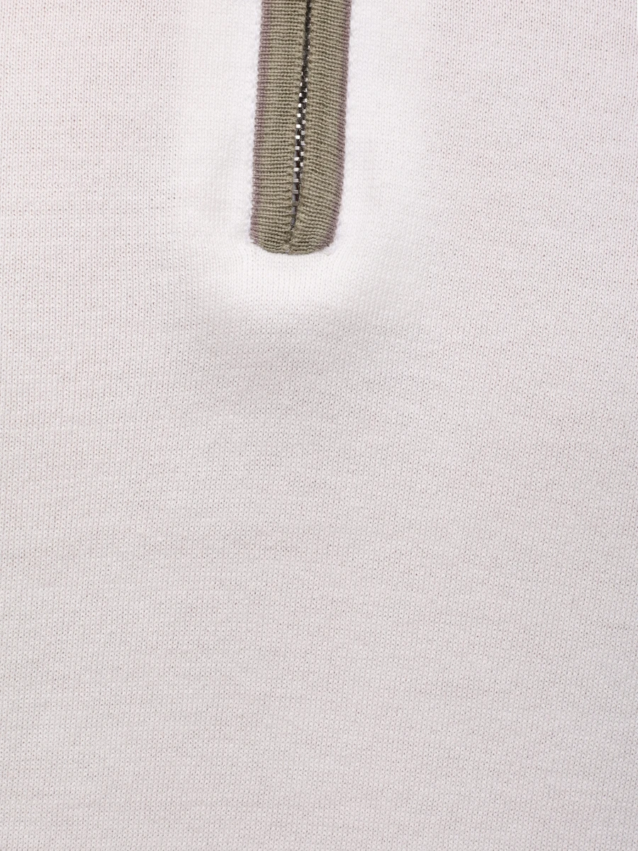 Поло хлопковое FIORONI CASHMERE MK30262C1 0004 4X4 Зеленый  Фото 6