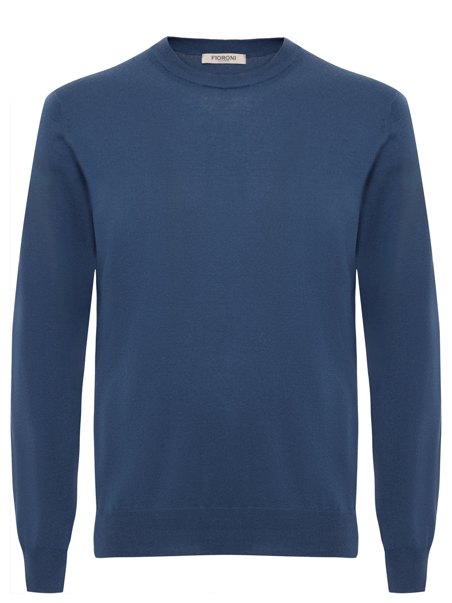 

Джемпер из хлопка и кашемира, Синий, MK30650A1 0010 N10