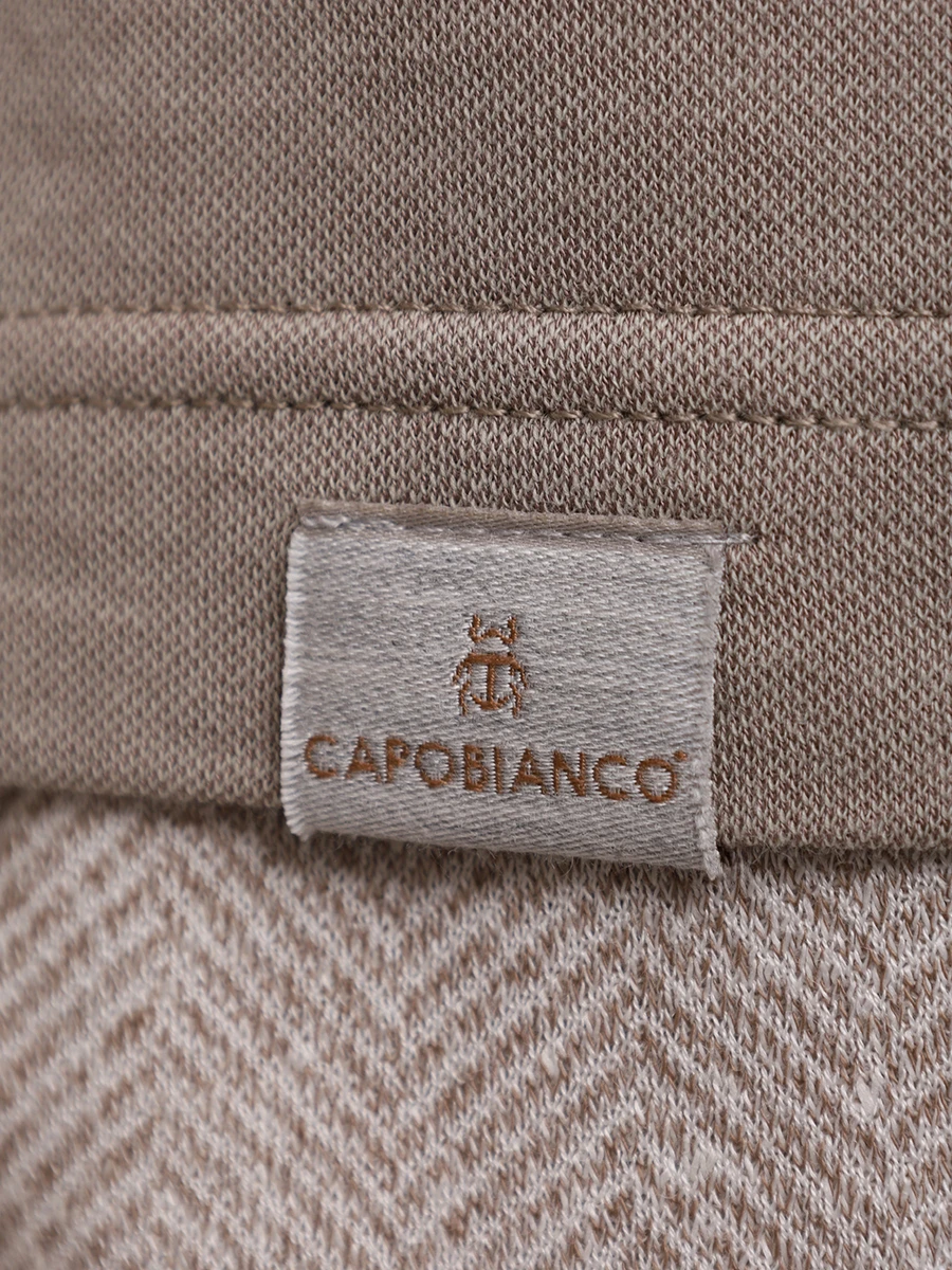 Футболка из хлопка и лиоцелла CAPOBIANCO 18M660.TM00.107S Серый  Фото 6