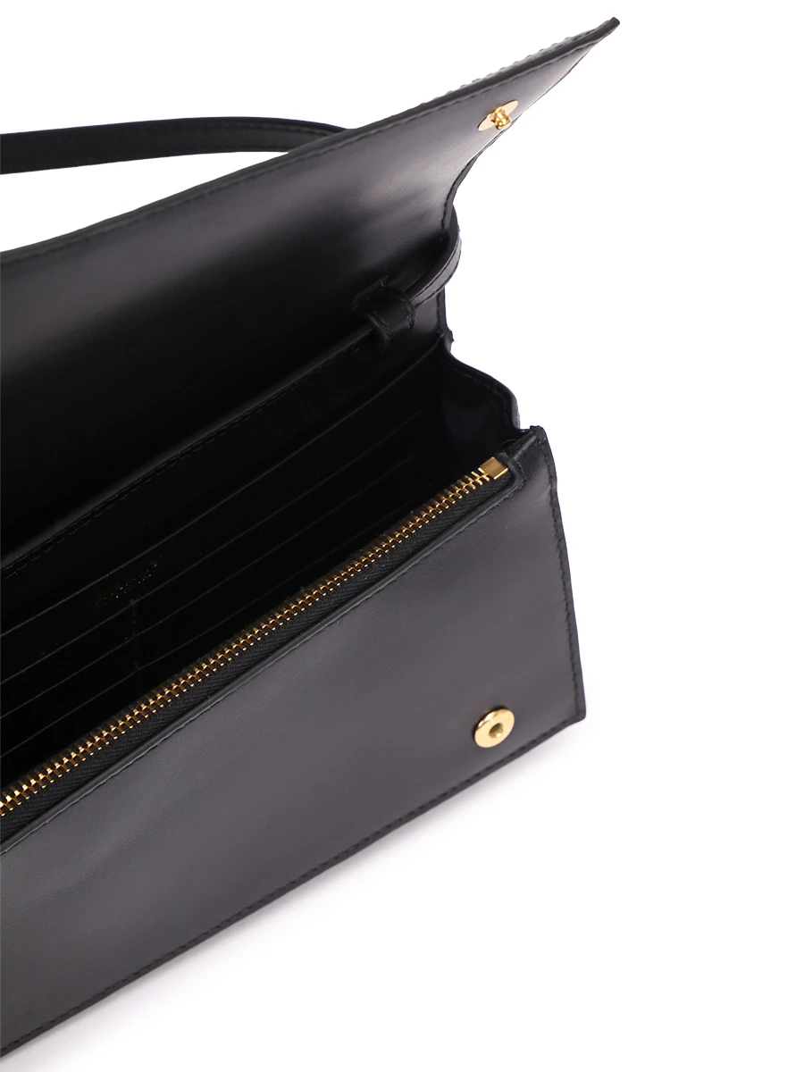 Сумка кожаная BALLY WLT00P VT860 U901 Черный  Фото 4