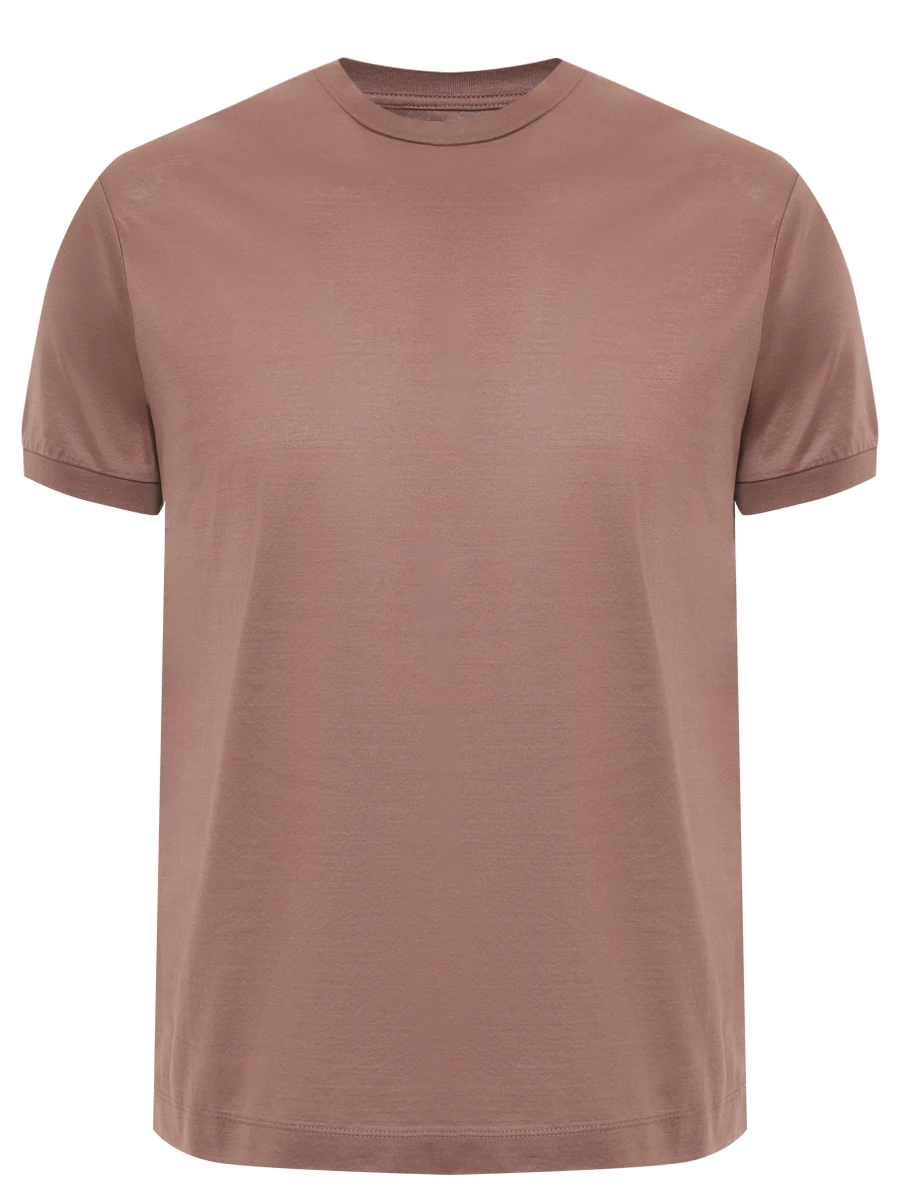 Футболка хлопковая DANIELE FIESOLI 1200/11 Коричневый 