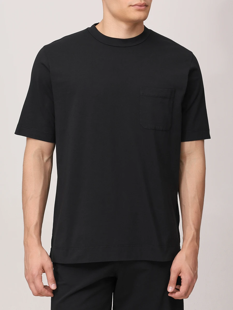 Футболка хлопковая DANIELE FIESOLI 0720/13 Черный  Фото 4