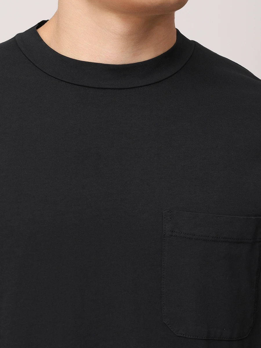Футболка хлопковая DANIELE FIESOLI 0720/13 Черный  Фото 5