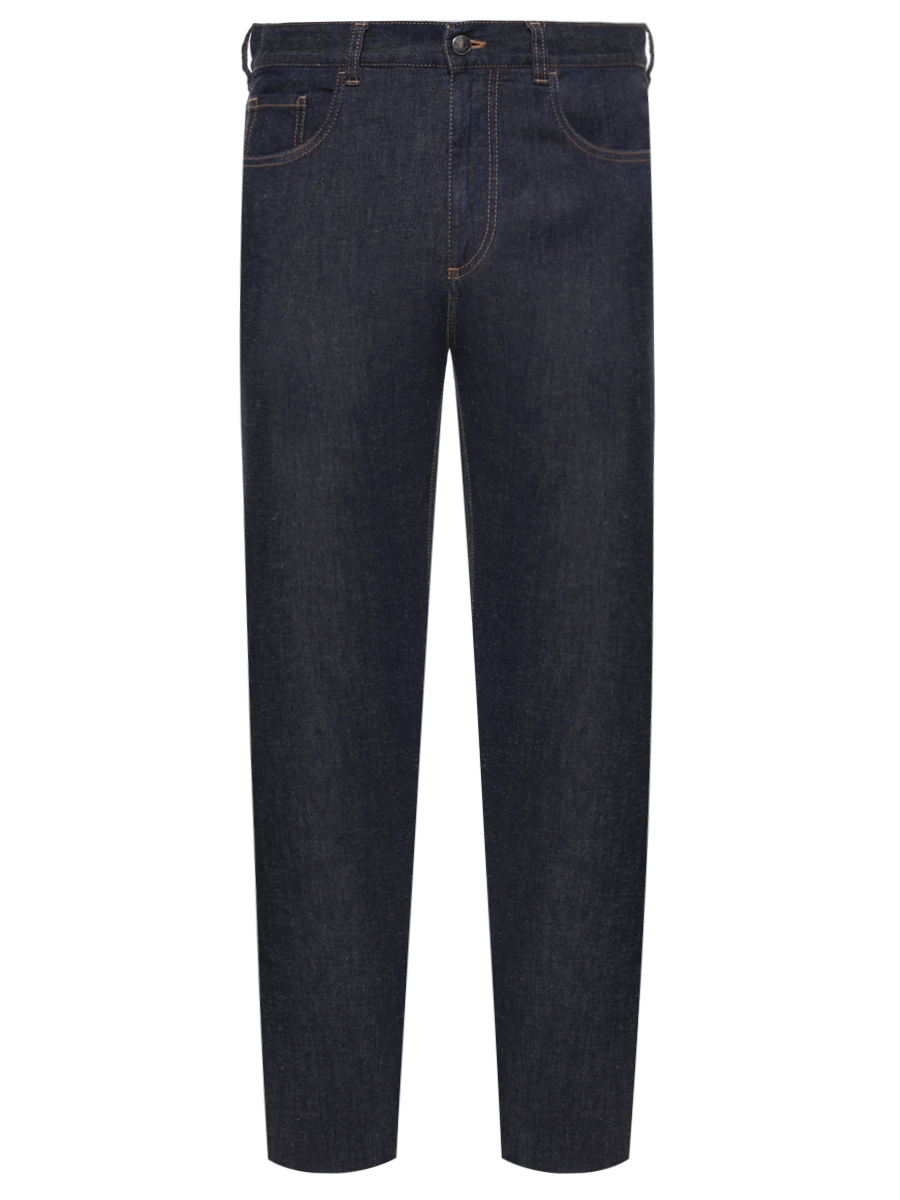 Джинсы Regular Fit из хлопка и лиоцелла CANALI