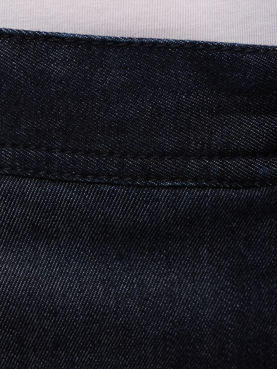 Джинсы Regular Fit из хлопка и лиоцелла CANALI PX01198/91737/301 Темно- Синий  Фото 6