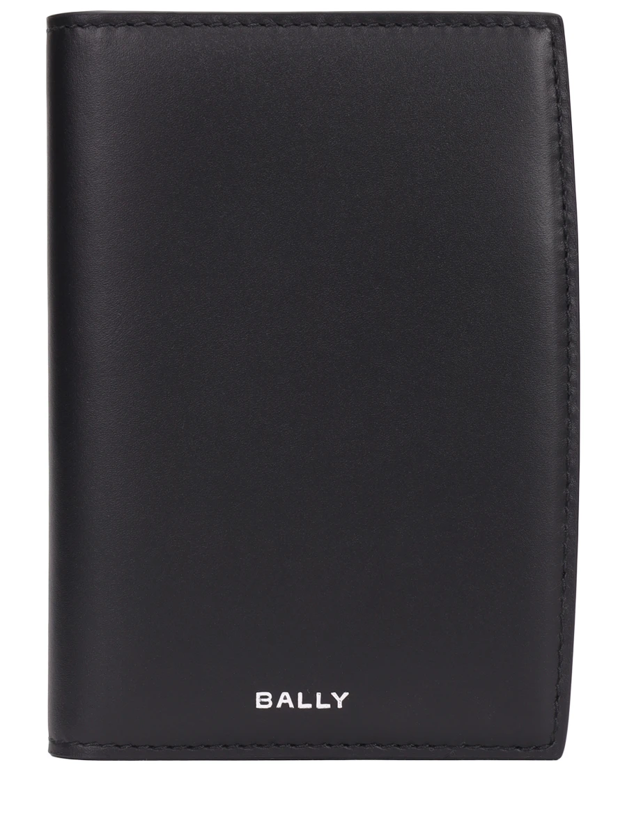 Обложка для документов кожаная BALLY MLW06I VT199 U901P Черный 