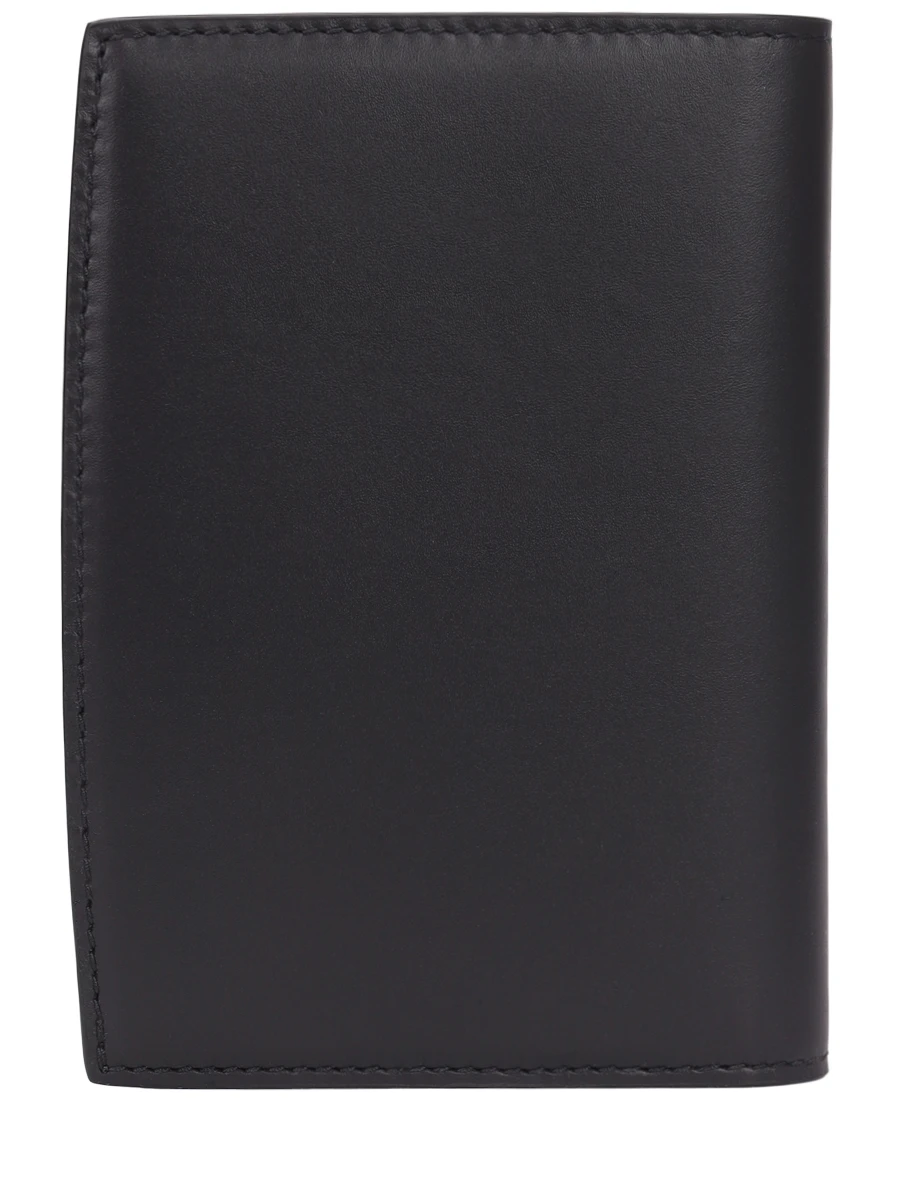 Обложка для документов кожаная BALLY MLW06I VT199 U901P Черный  Фото 2
