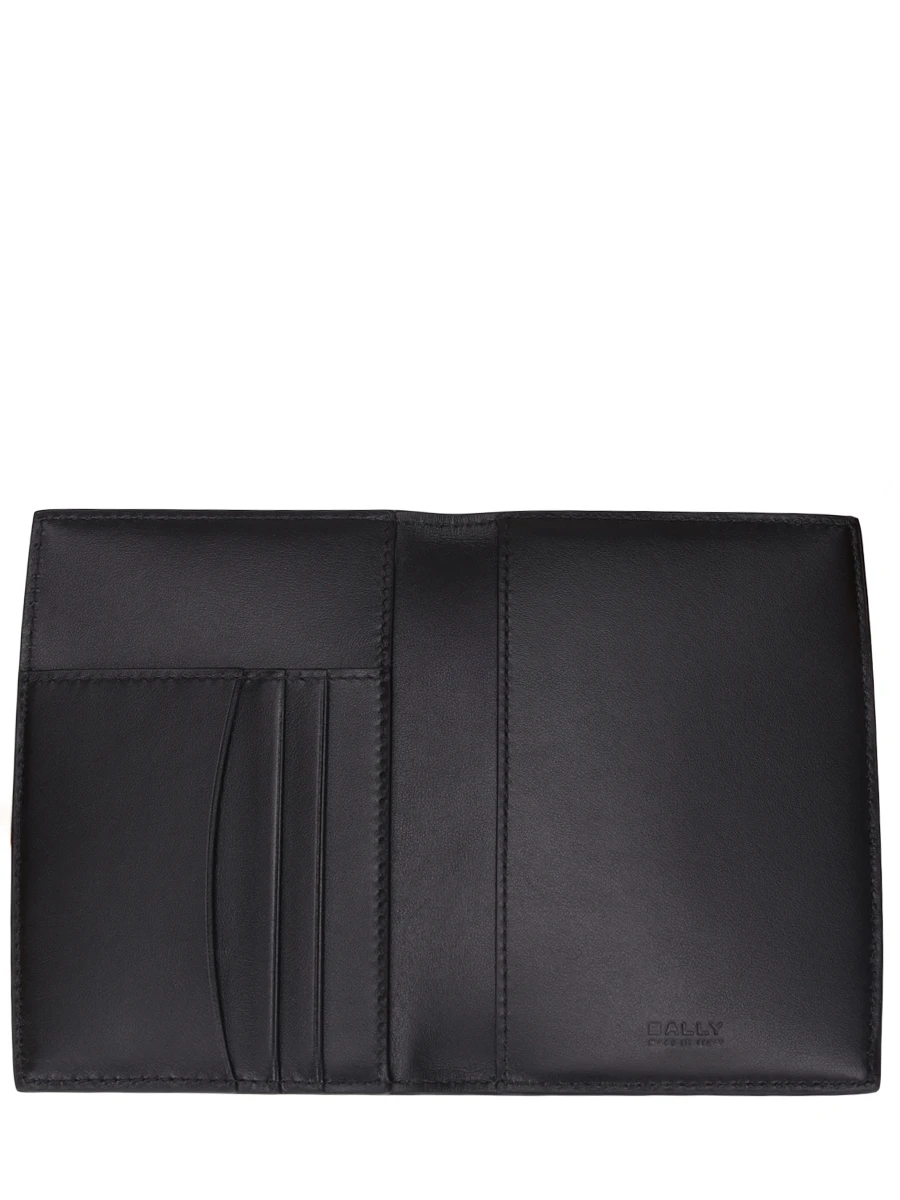 Обложка для документов кожаная BALLY MLW06I VT199 U901P Черный  Фото 3