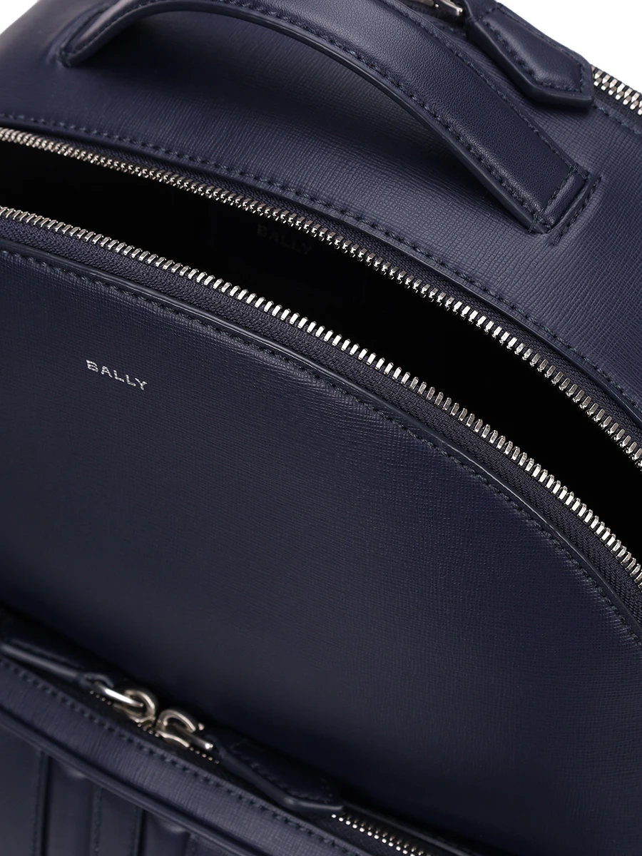 Рюкзак кожаный BALLY MAK03Q EC001 U590P Синий  Фото 4