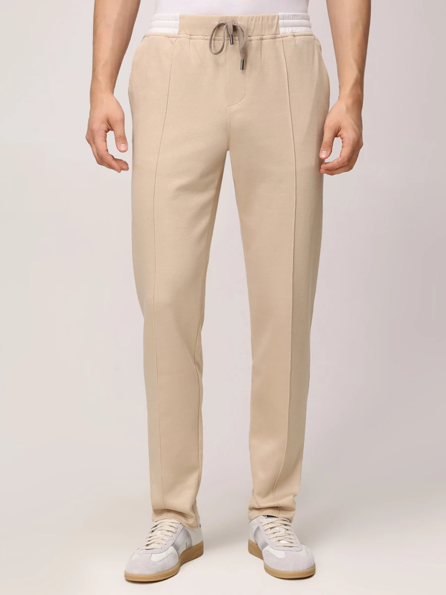 Костюм хлопковый CAPOBIANCO 18M178/18M707.TS00.105S Бежевый  Фото 7