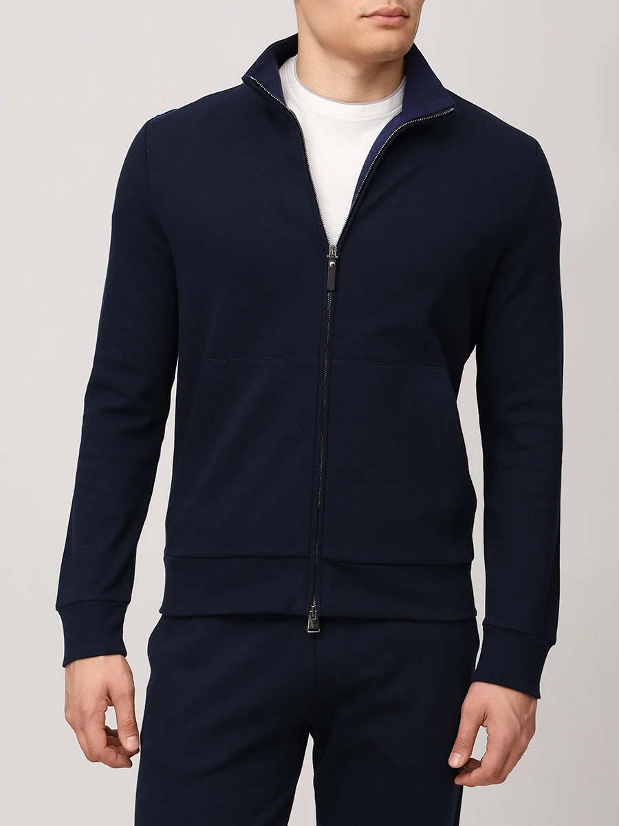 Костюм хлопковый CANALI MJ02137 T0854U/T0855U 300 Синий  Фото 4