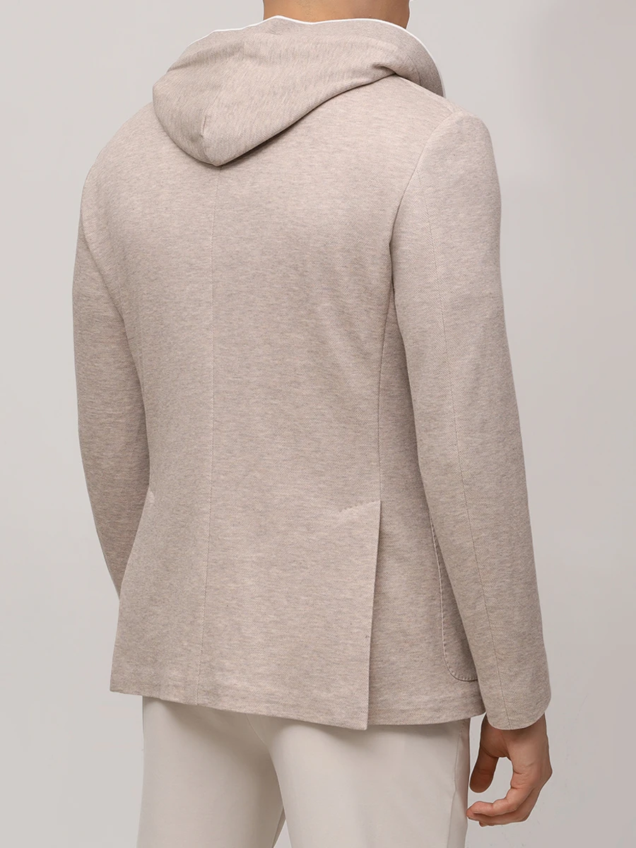 Пиджак хлопковый FRADI 251CN6886/SJP.JACKET-CK/66YUTA Бежевый  Фото 3