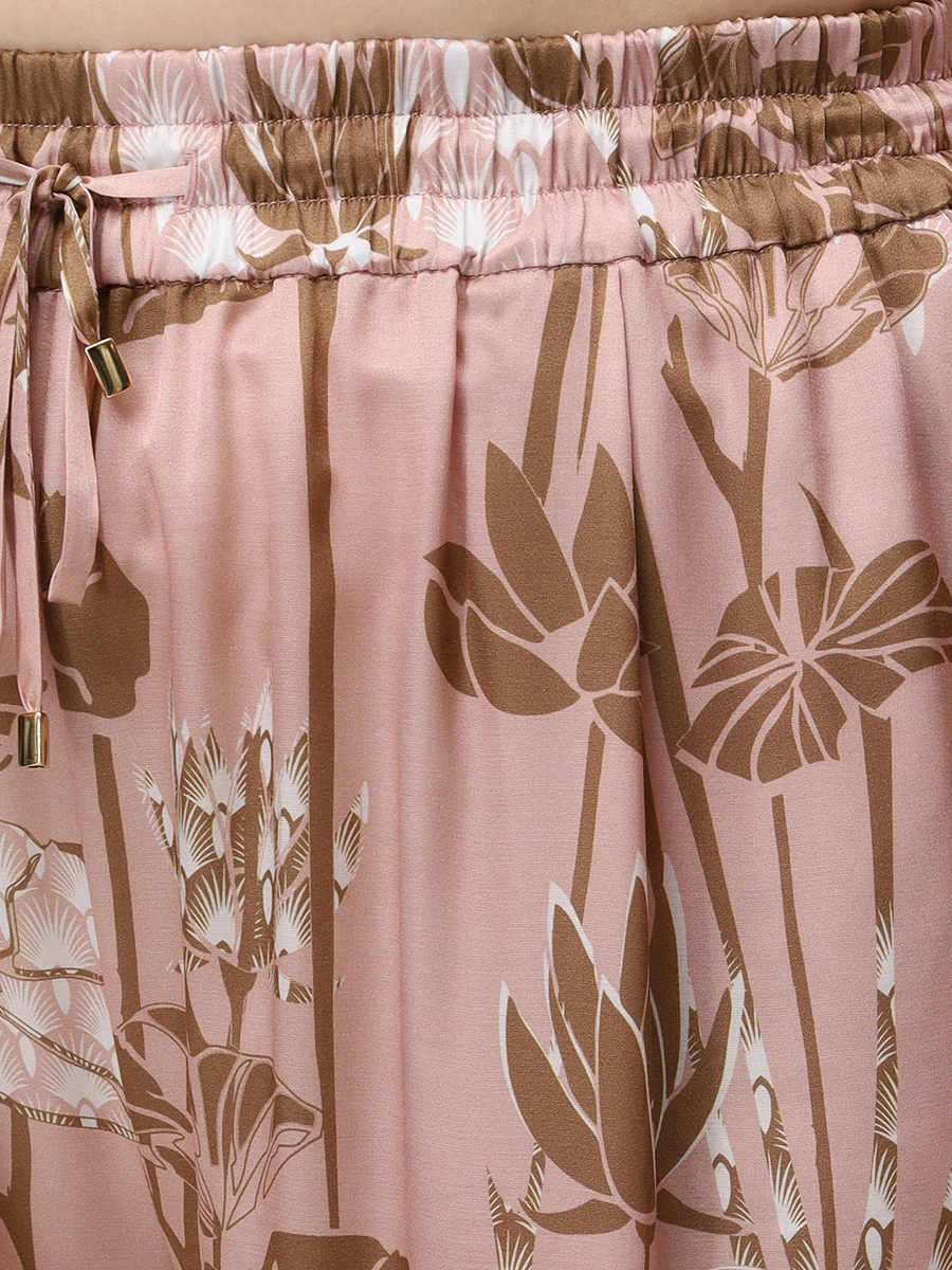 Костюм из хлопка и шелка FREE AGE JK103M/PT114M.6001.619 Розовый  Фото 9