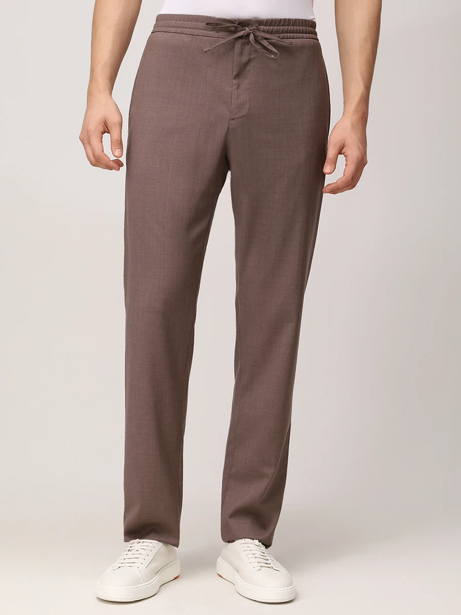 Костюм шерстяной CANALI 31016/V7003 AR03652 503/R Коричневый  Фото 8