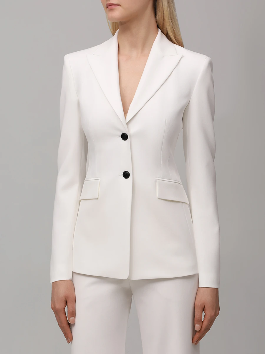 Костюм однотонный HUGO 50540787/50513960/102 Белый  Фото 4