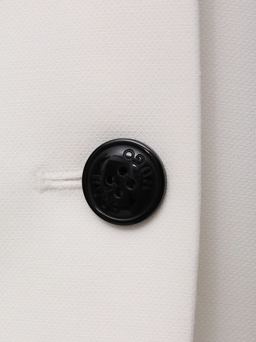 Костюм однотонный HUGO 50540787/50513960/102 Белый  Фото 5