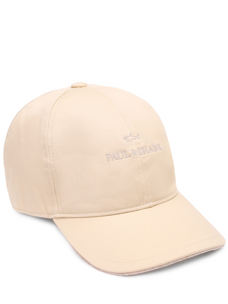 Бейсболка хлопковая PAUL & SHARK 25417119/629 Бежевый 