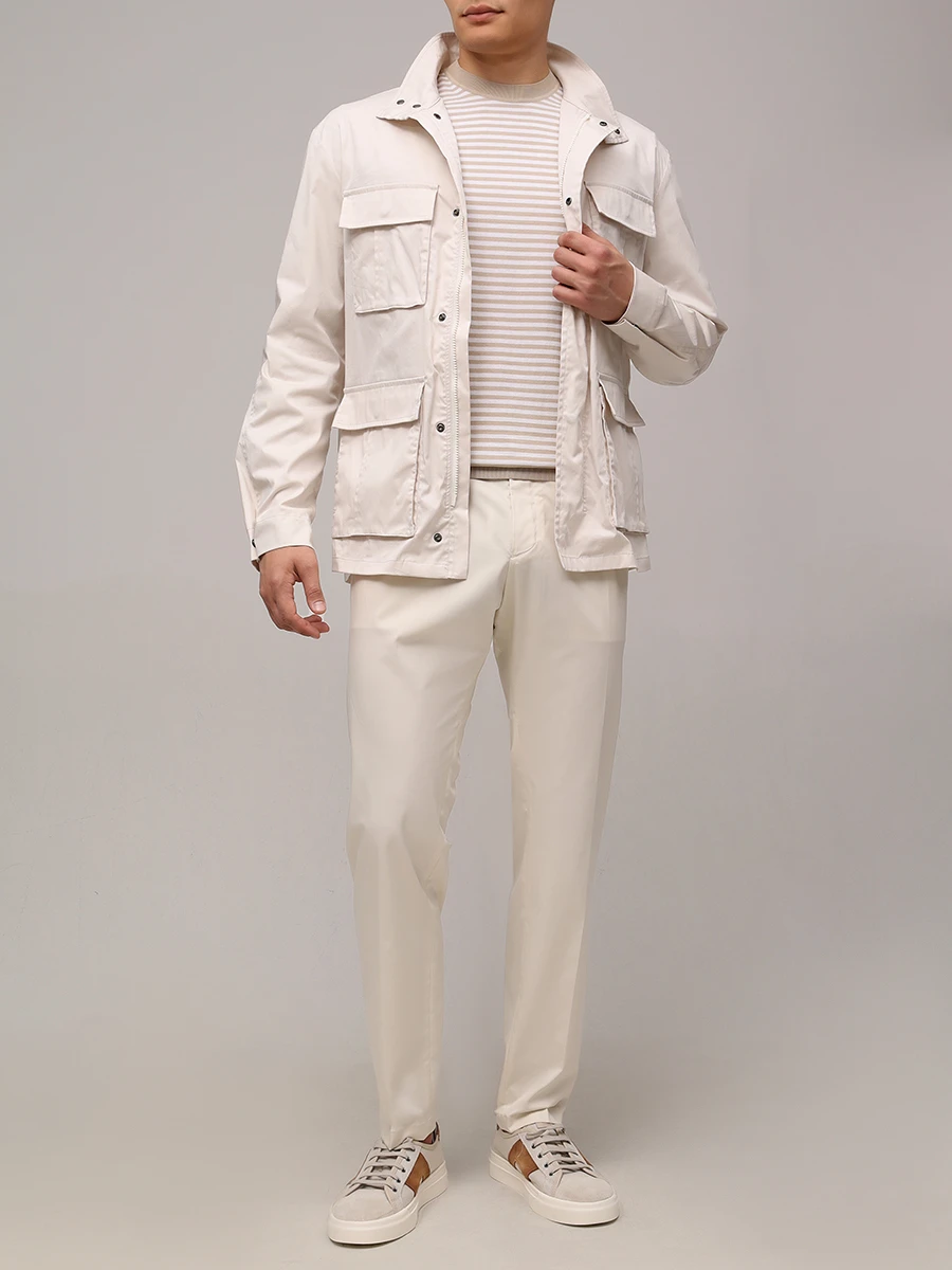 

Футболка хлопковая, Белый, 25411534/216