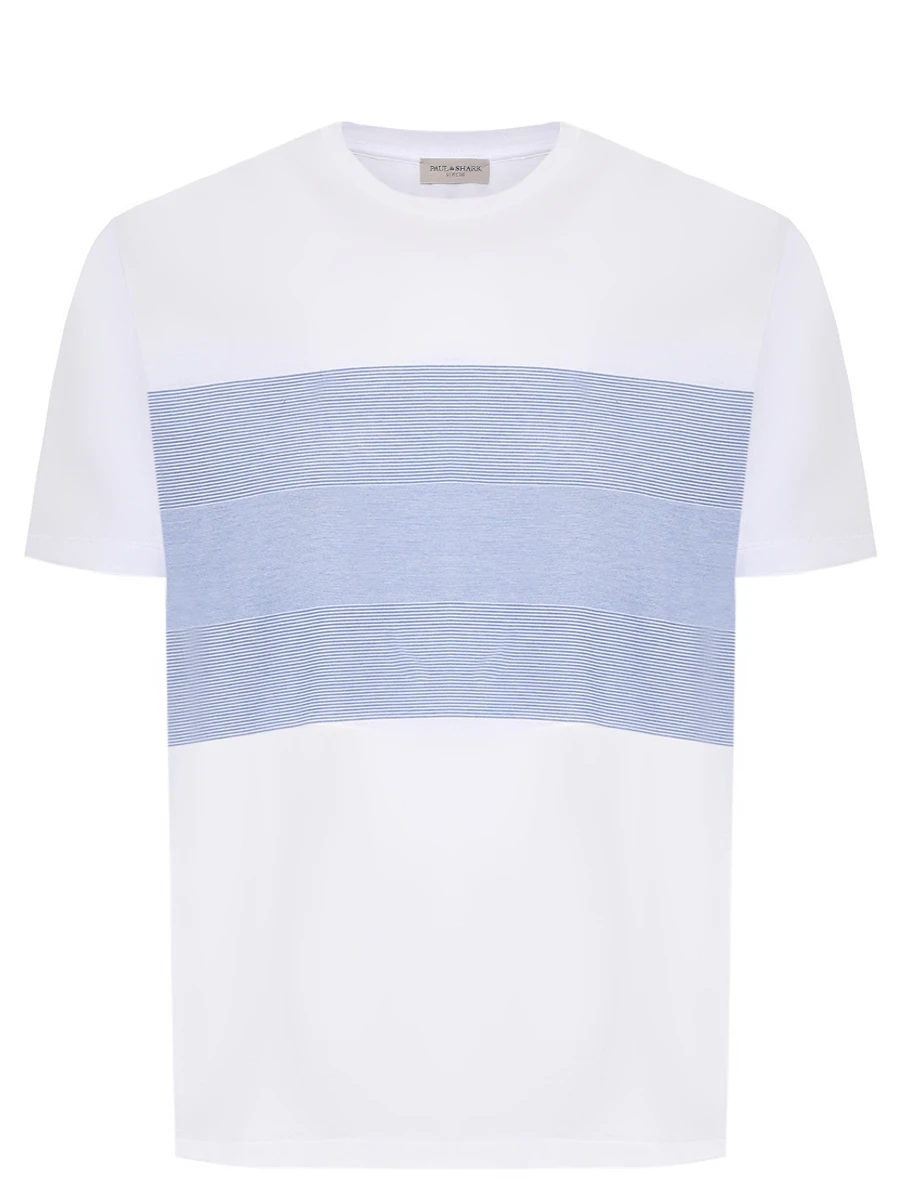 

Футболка хлопковая, Голубой, 254110037/330